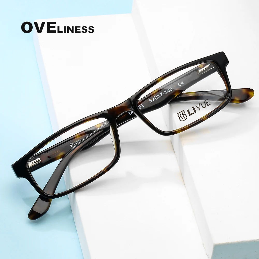 Fashion Square eyeglasses frames eye glasses frame men women Optical Acetate full eyewear Myopia Prescription glasses Spectacles