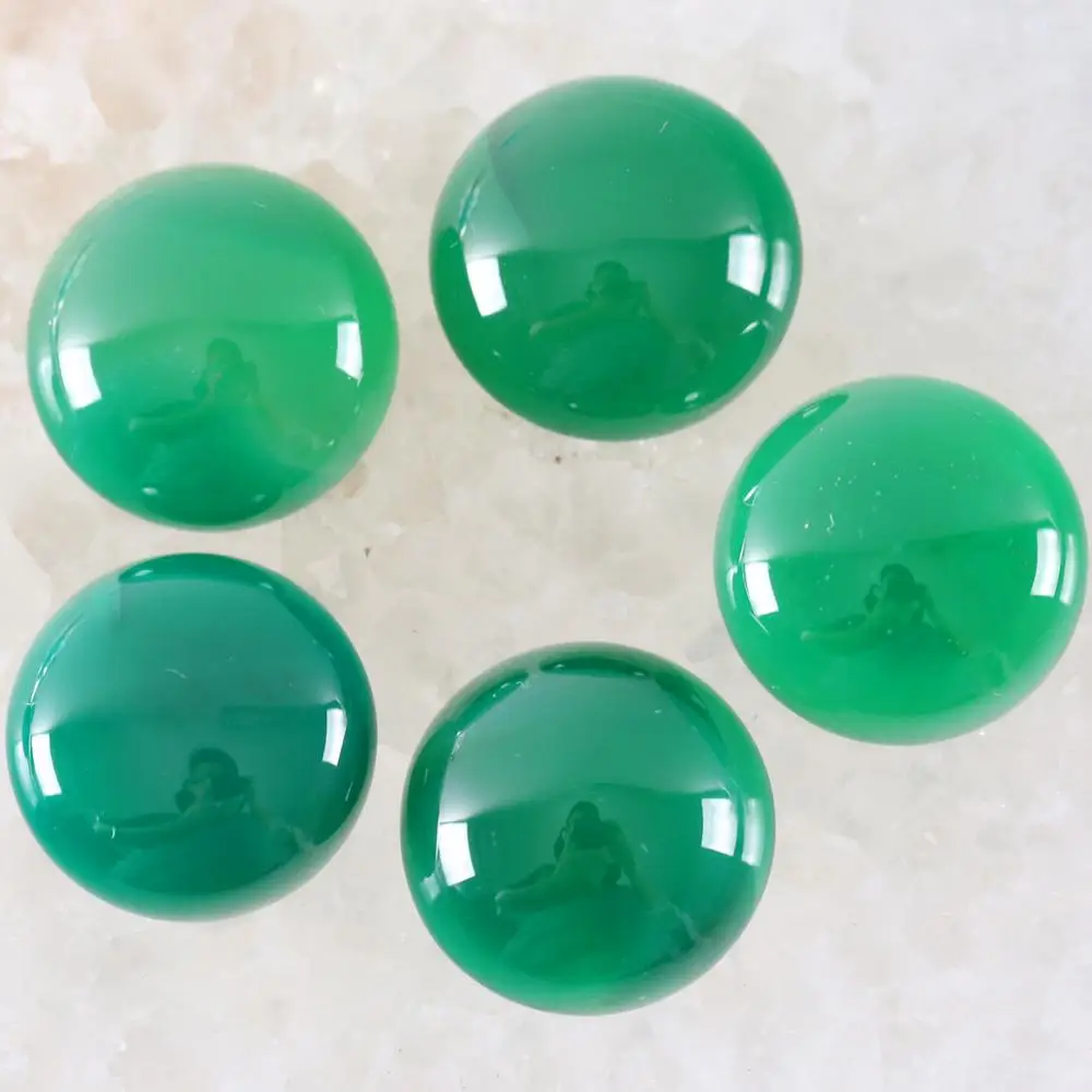 5Pcs/Lot 20MM Round Cabochon Stone For Jewelry Making No Hole Flat Back Cabochon Cab Bead Gem Crystal Howlite Pendant Stone Bead