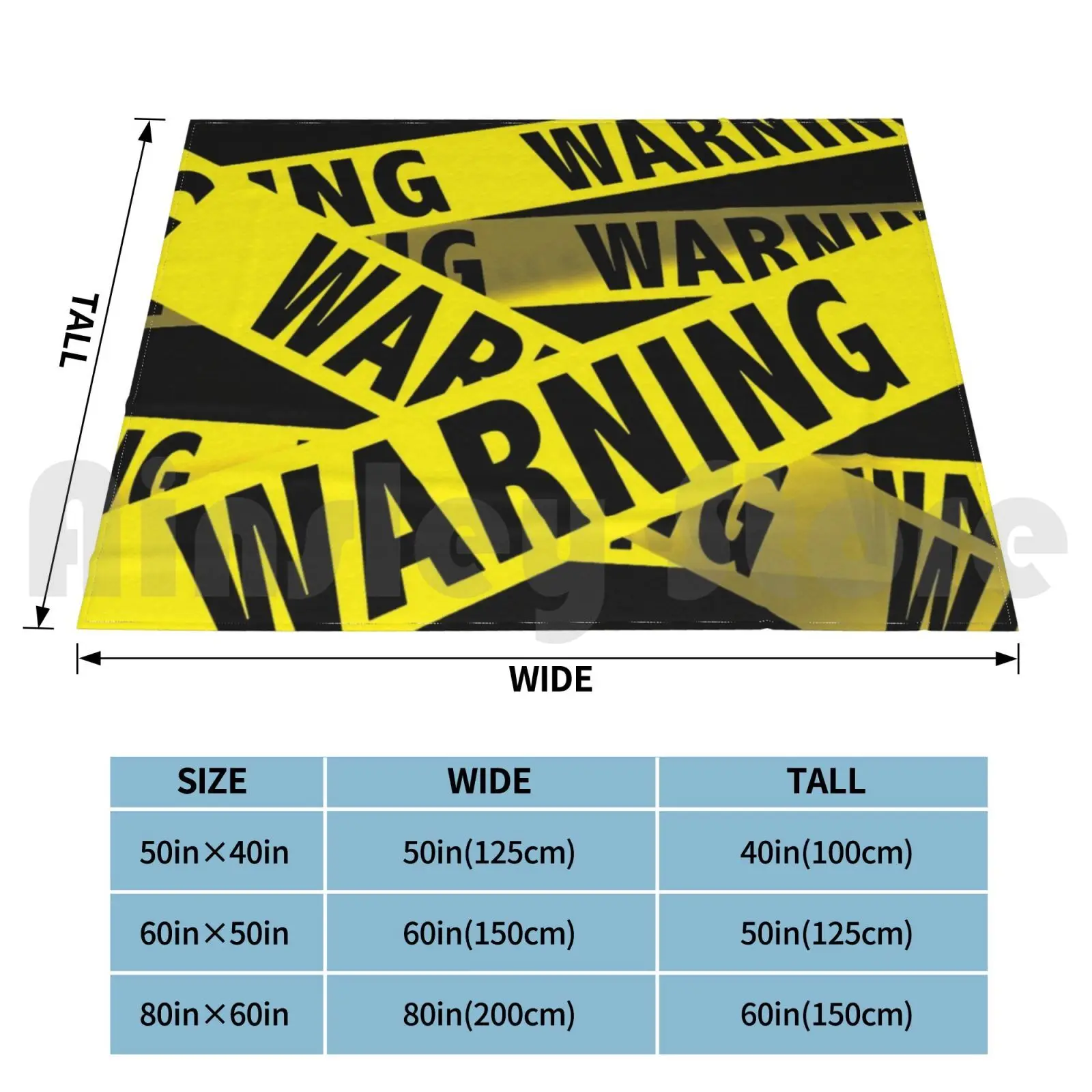 Warning Cloth Face Blanket For Sofa Bed Travel Quarantine Face Inhale Breath Oxygen Children Adults