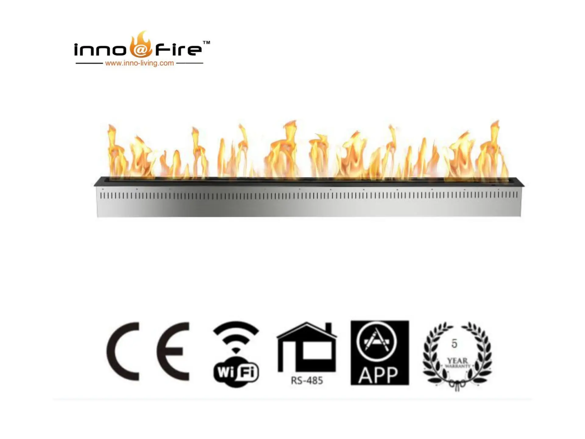 21 AUG Inno-Fire  72 inch bio fireplace remote control decorative fireplace