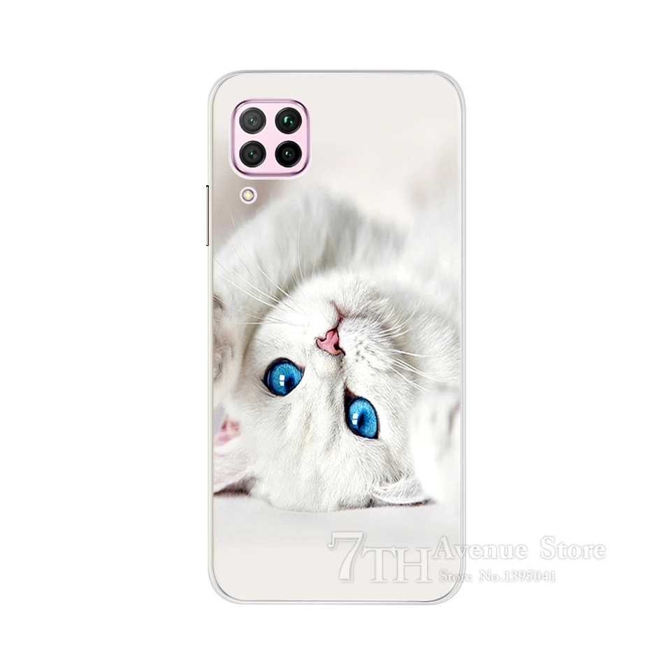 For Huawei Nova 7i Case Huawei Nova7i Phone Cases Fashion Printed Soft Silicone TPU Back Cover For Huawei Nova 7i JNY-L21 L22