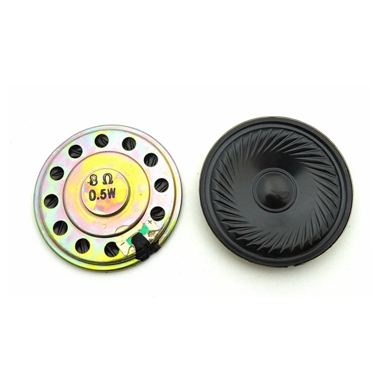 4PCS/Lot New 8 ohm 0.5W Horn speaker 50MM 5CM diameter 8R 0.5W Small loudspeaker Wholesale Electronic