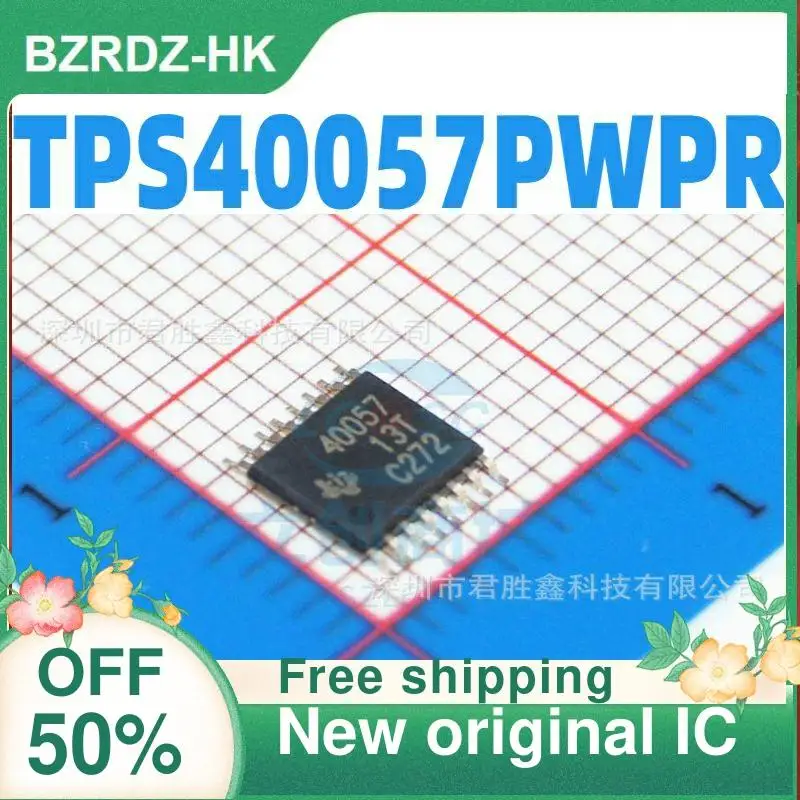 5PCS TPS40057PWPR 40057 Screen Print Regulator Chip SOP8 Adjustable Step-Down Chip IC Original