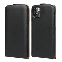 Magnetic Clip Premium Leather Vertical Flip Case Cover For iPhone 11 12 Pro Mini Pro Max 7 8 X XS SE Capa Coque Fundas Cover