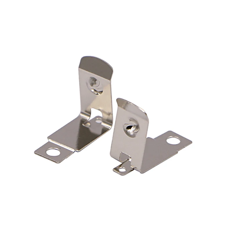 Poding Nickel Plated Spring Steel AA Battery Holder, SMT/SMD AA,CR2,CR123A Battery Clip, CR2,CR123A, AA Battery Contact BC-9206