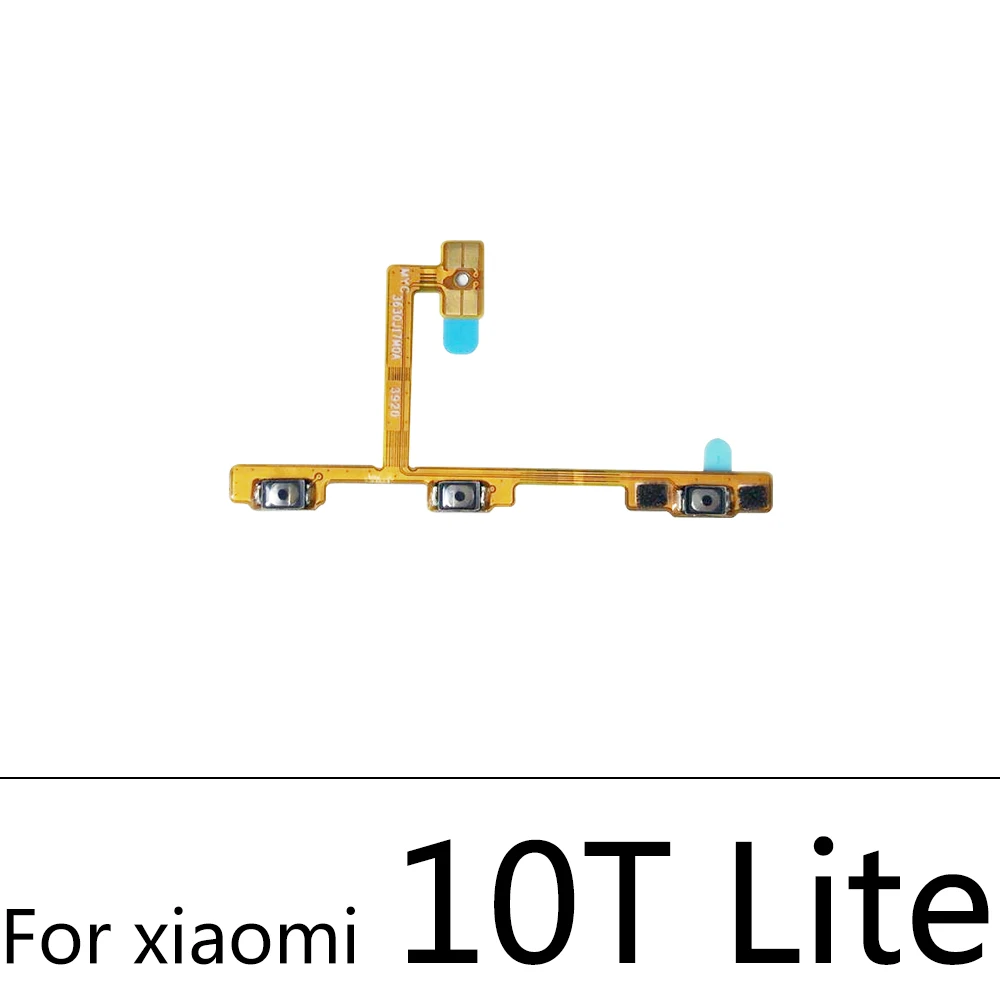 New For Xiaomi Mi 8 9 Se 9T 10 10T 11 11T 12 12T 13 Lite Pro Volume Button Power Switch On Off Button Flex Cable