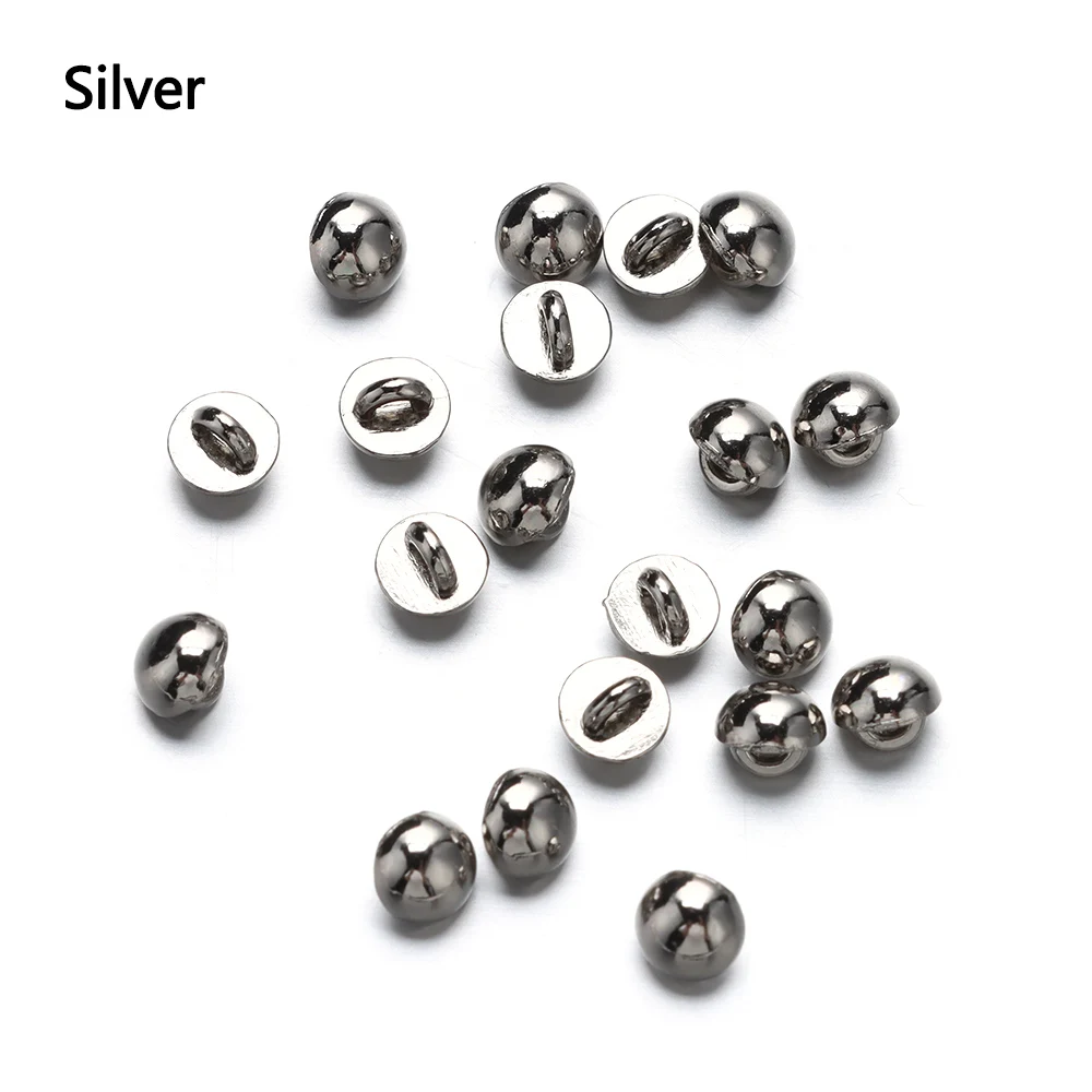 

20pcs 10 Colors DIY Mini 1/6 Dolls Clothing Doll Mushroom Buttons Ultra-small Buckle Belt Buckles