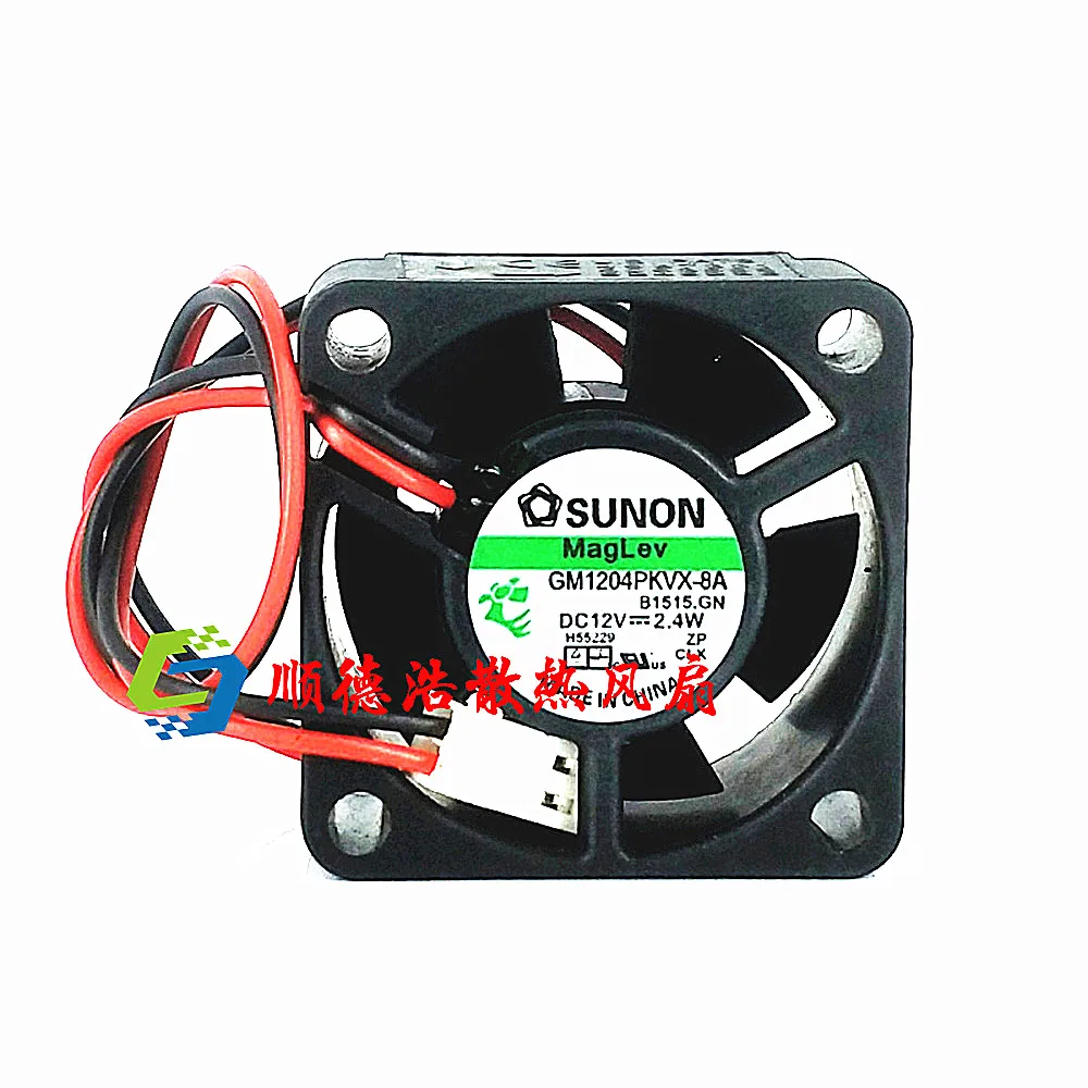 New original GM1204PKVX-8A 12V 2.4W 4020 0.20A 4CM CPU high speed high wind volume cooling fan