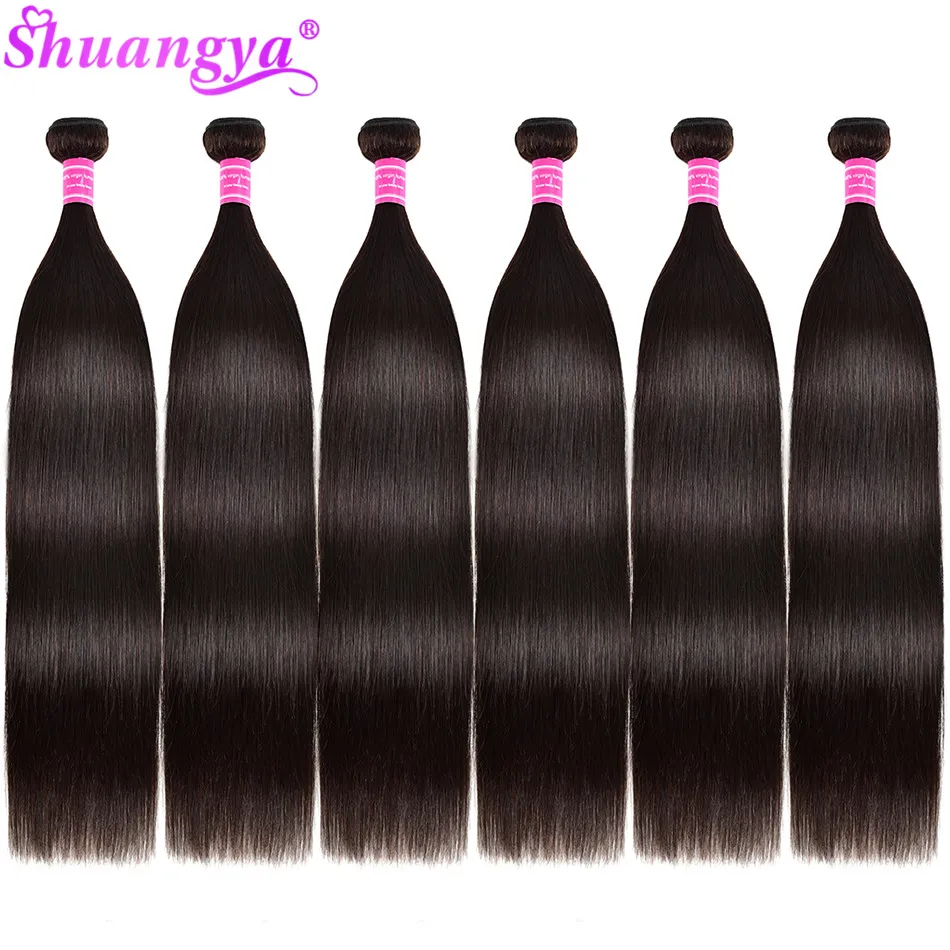 Wholesale Hair Bundles 10pcs Bone Straight Human Hair Bundles Peruvian Virgin Human Hair Extensions Double Weft Hair Weave