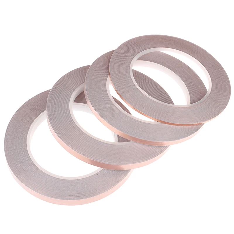 30M Single Side Conductive Foil Tape Copper Strip Adhesive EMI Shielding Tape