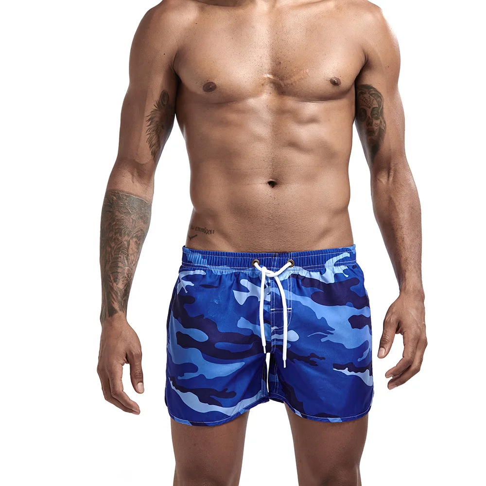 Mens swimming shorts camouflag sports board beach shorts men short de bain homme mens swim shorts short homme de plage