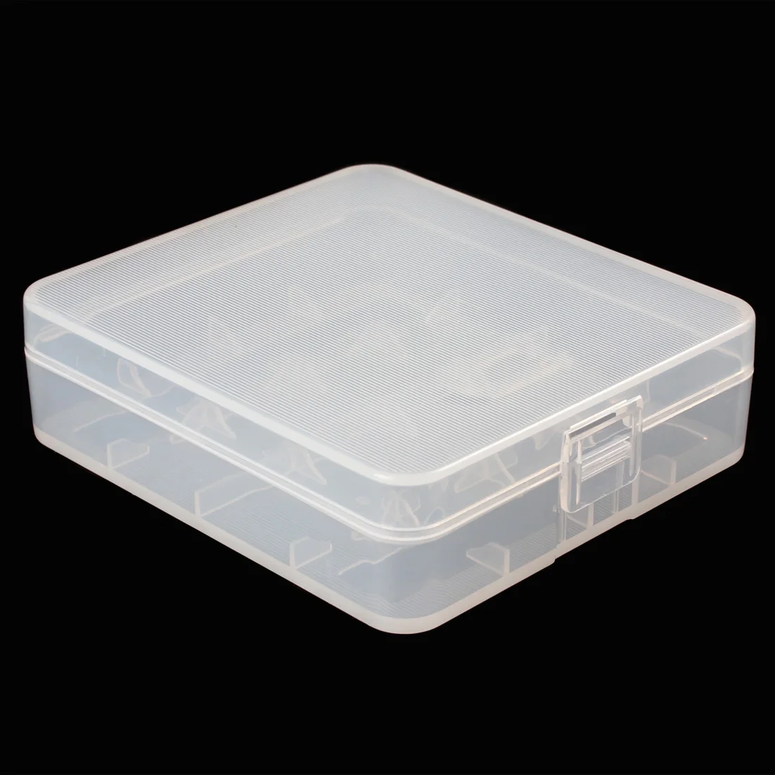 Portable Hard Plastic Case Holder Storage Box Transparent Batteries Storage Cases Fit for 4x18650 Batteries