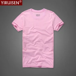 Top Quality Mens T Shirts Fashion 2021 Short Sleeve 100% Cotton T-shirt Summer Brand Shirts Casual Male Tops & Tees Clothing