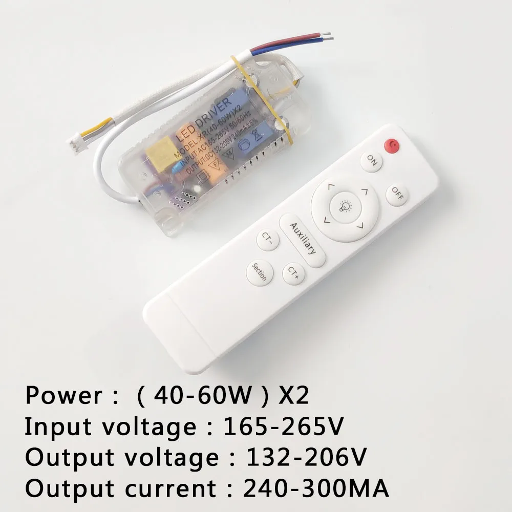 Pilot na podczerwień LED zasilacze 220V z możliwością ściemniania sterownik stałoprądowy LED 24W 40W 80W 100W 160W 200W 240W transformatory