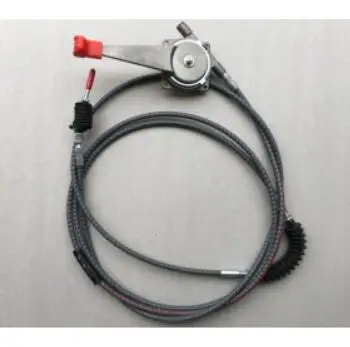 

for JCB BACKHOE - THROTTLE CABLE ASSY. WITH LEVER (PART NO. 910/48800)