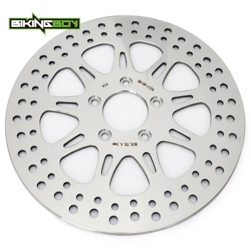 BIKINGBOY Front Brake Disc Disk Rotor FXDF Fat Bob 08-17 FLSTF FLSTFB 15-17 FLFBS 18-22 FXFB FXBS FLS Slim 15-17 FLSL 18 19 20