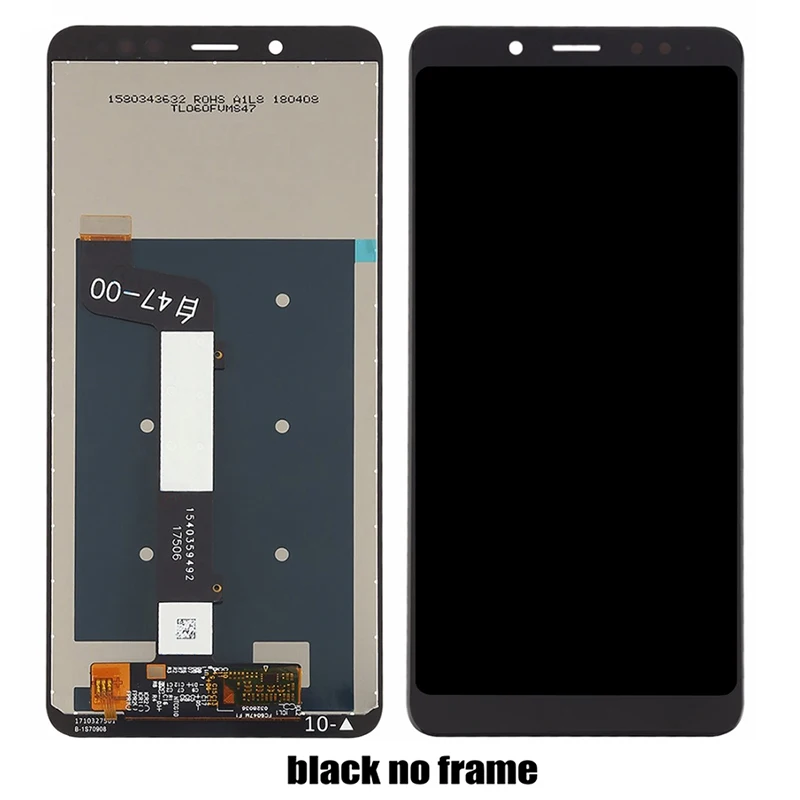 For Xiaomi Redmi Note 5 Display Screen Touch Digitizer Assembly For 5.99 inch Redmi Note 5 Pro Phone With Frame