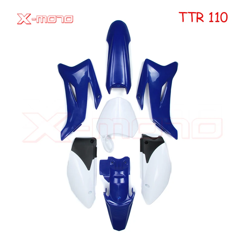 TTR110 Plastics Fairing Body Kit for Yamaha TTR110 TTR 110 2008 2009 2010 2011 2012 2013 2014 2015 & 110-150CC Dirt Bike