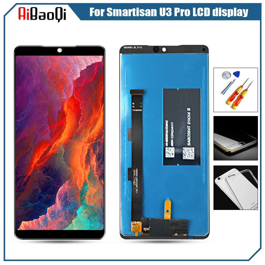 For Smartisan U3 Pro JianGuo Pro 2 Display Touch Screen Digitizer with Frame SO105 SO103 Display LCD Repair