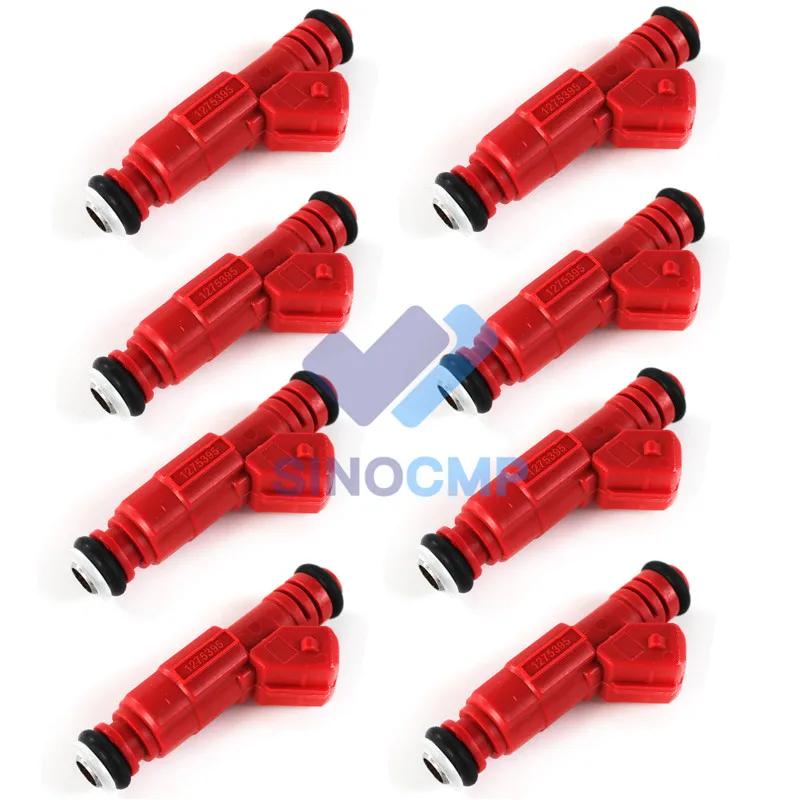 8pcs of 30lb fit for Fuel Injectors replaces 0280150945 EV1 Style High Impedance