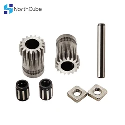 NorthCube Bondtech Extruder Dual Drive Gears Upgraded Kit for 3D Printer Prusa i3 MK2.5 MK3 MK3S