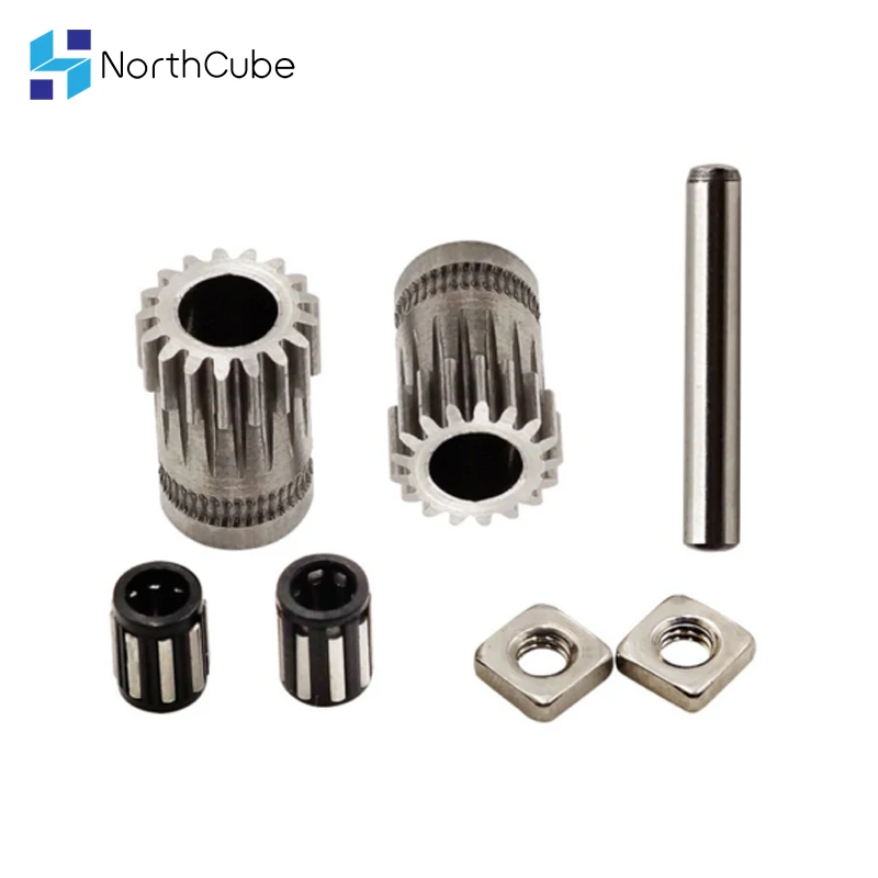 NorthCube Bondtech wytłaczarki podwójny napęd biegów ulepszony zestaw do drukarki 3D Prusa i3 MK2.5 MK3 MK3S