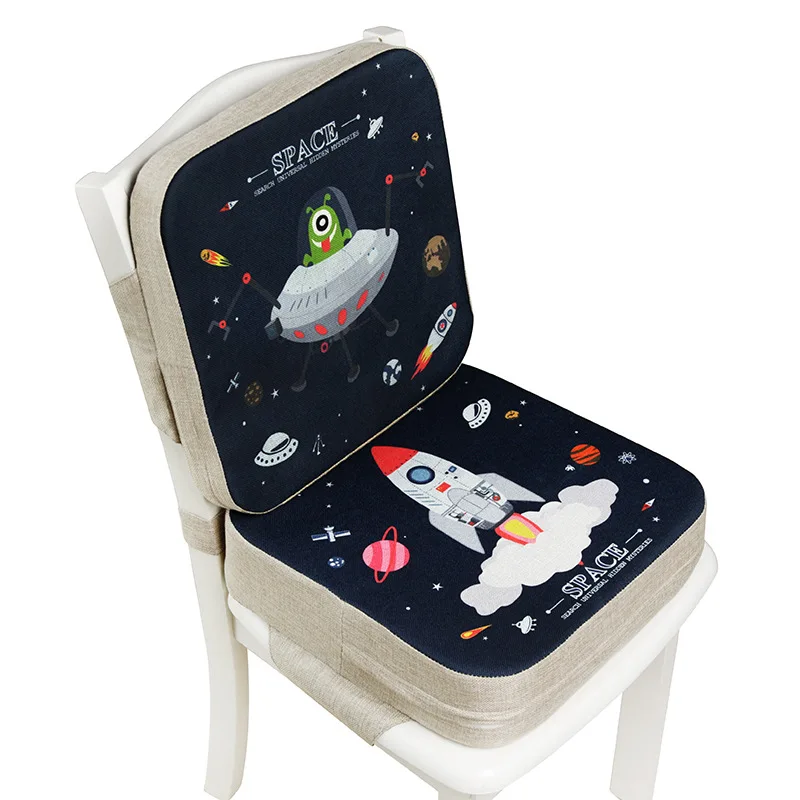 

Portable Children Increased Chair Pad Soft Baby Children Dining Cushion Adjustable Removable Chair Booster Cushion Pram ChairPad