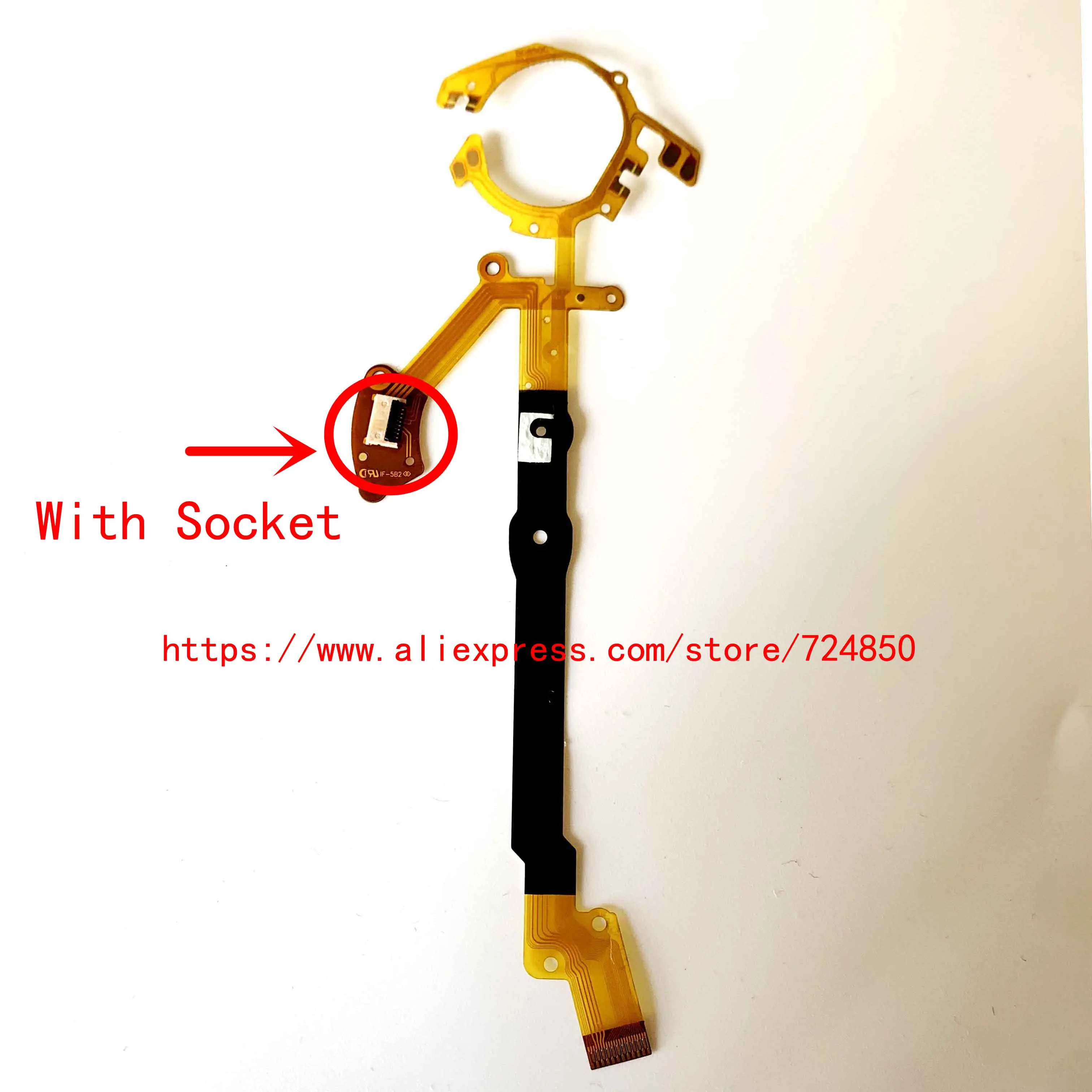 

NEW Lens Anti-Shake Flex Cable For Panasonic Lumix G X Vario 12-35 12-35mm F2.8 Repair Part (With socket))