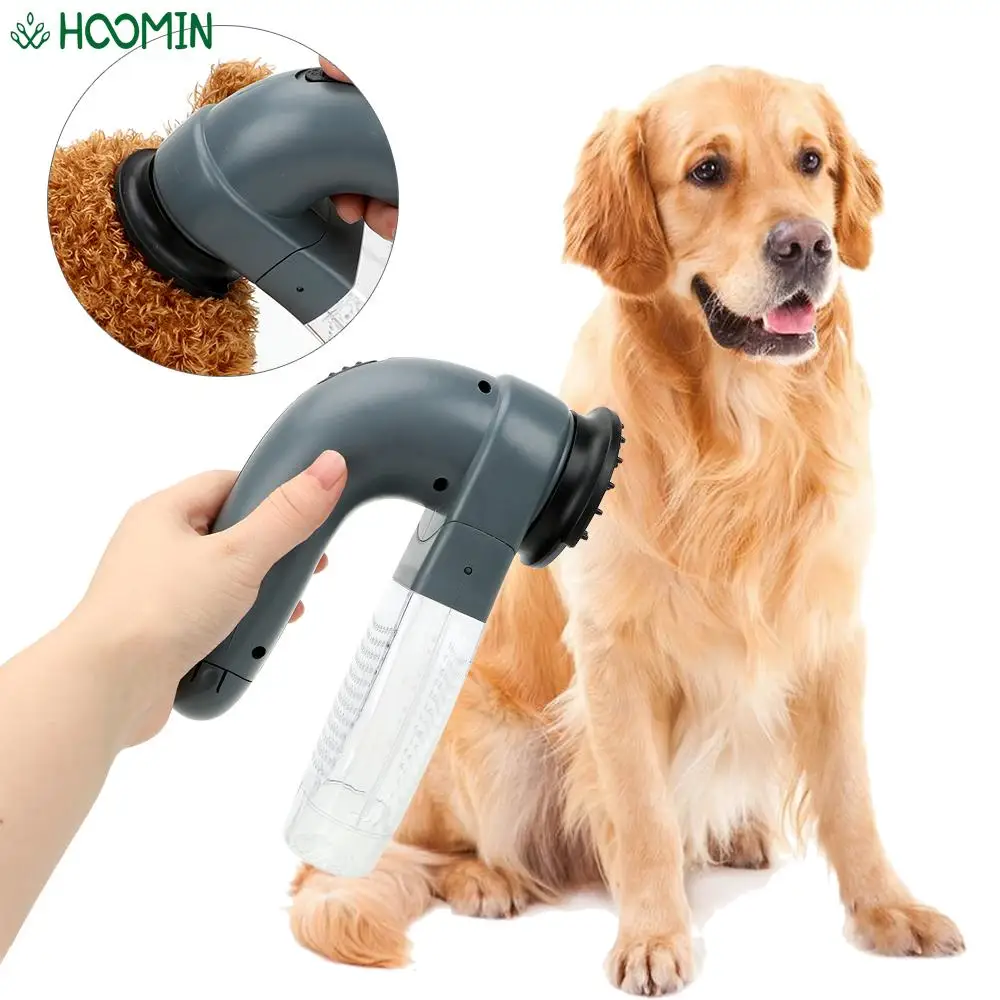 Vacuum Fur Cleaner Electric Cat Dog Hair Remover Deshedding Clipper Suction Device Pet Massage Pet Grooming Animals Hair Comb