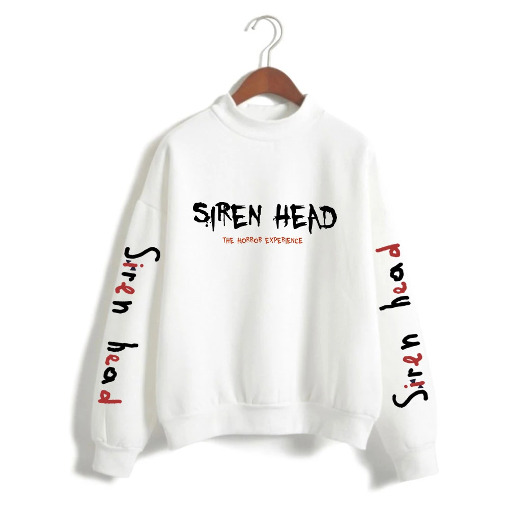 

Siren Head Women/Mens High collar sweatshirt Casual Turtlenecks Clothes girl Tracksuit streetwear clothes Oversized