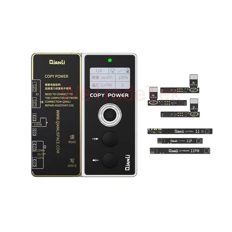 Qianli Chép Nguồn Điện Pin Dữ Liệu Corrector Cho Điện Thoại 11 12 Pin Pop Ups Quả Phụ Sai Số Sức Khỏe Warnning Loại Bỏ