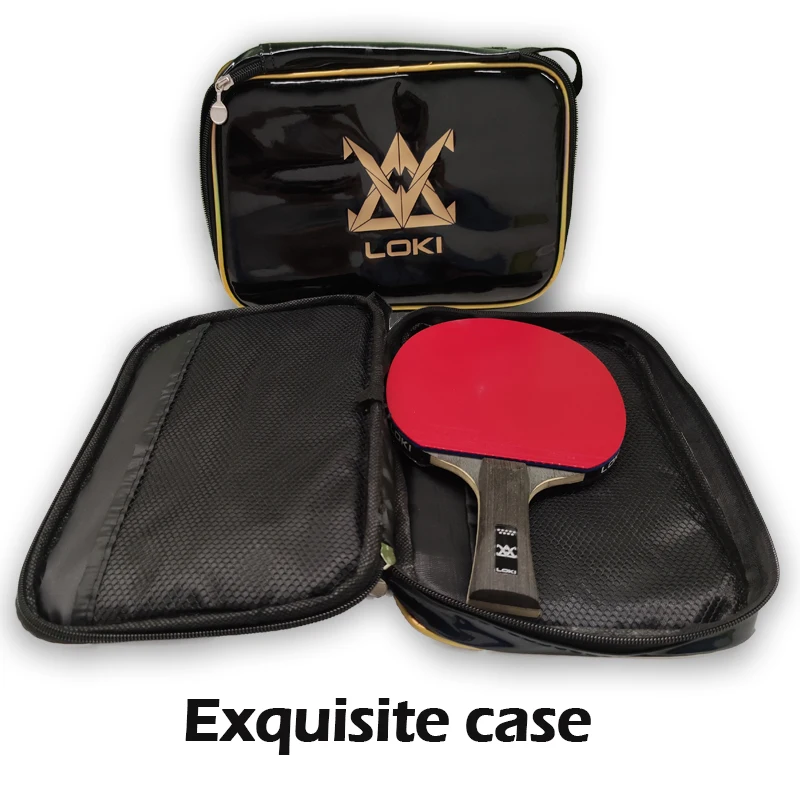 Loki-Raquette de ping-pong 8 et 9 étoiles, batte de ping-pong hautement collante, jeux intermédiaires, raquette de tennis de table professionnelle