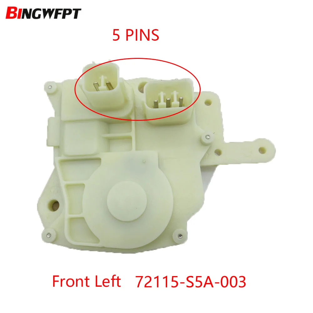 Right & Left Door Lock Actuator 72115-S5A-A01 72155-S5A-A01 72615