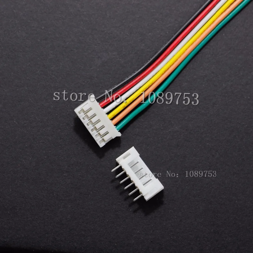 10Sets PH2.0 Mini Micro JST 2.0 PH Male Female Connector 2/3/4/5/6/7/8/9/10-Pin Plug With Terminal Wires Cables 200MM 26AWG image 6