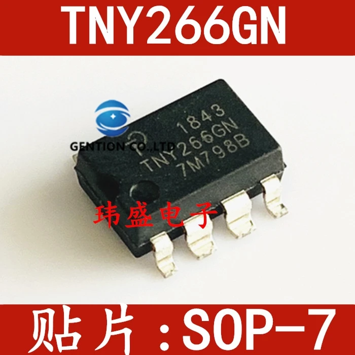 10 Uds TNY266GN TNY266 SOP-7 IC de administración de energía TNY266G chip en stock 100% nuevo y original