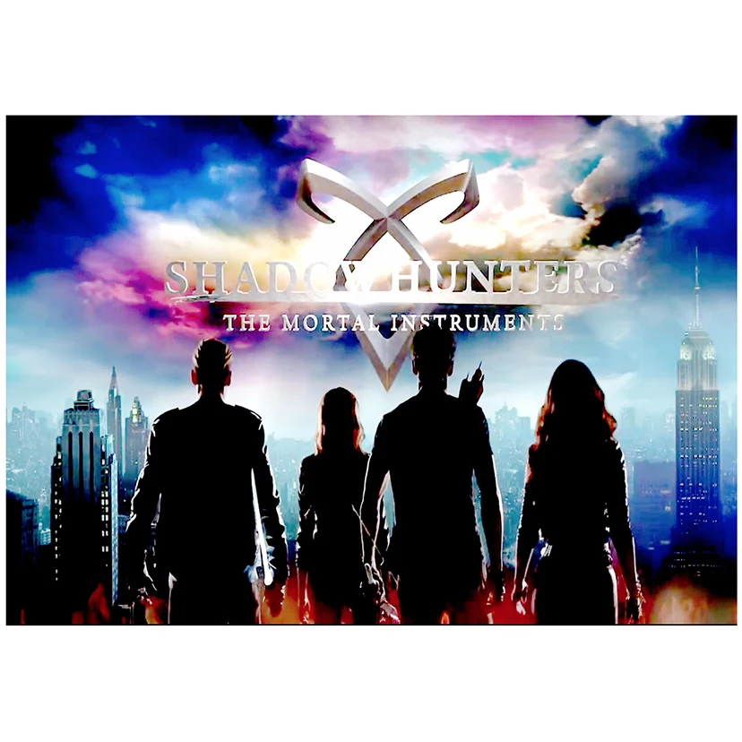 Diamond Painting TV Poster Shadowhunters The Mortal Instruments 5D DIY Full Drill Mosaic Home Decoration Handcraft WG2652