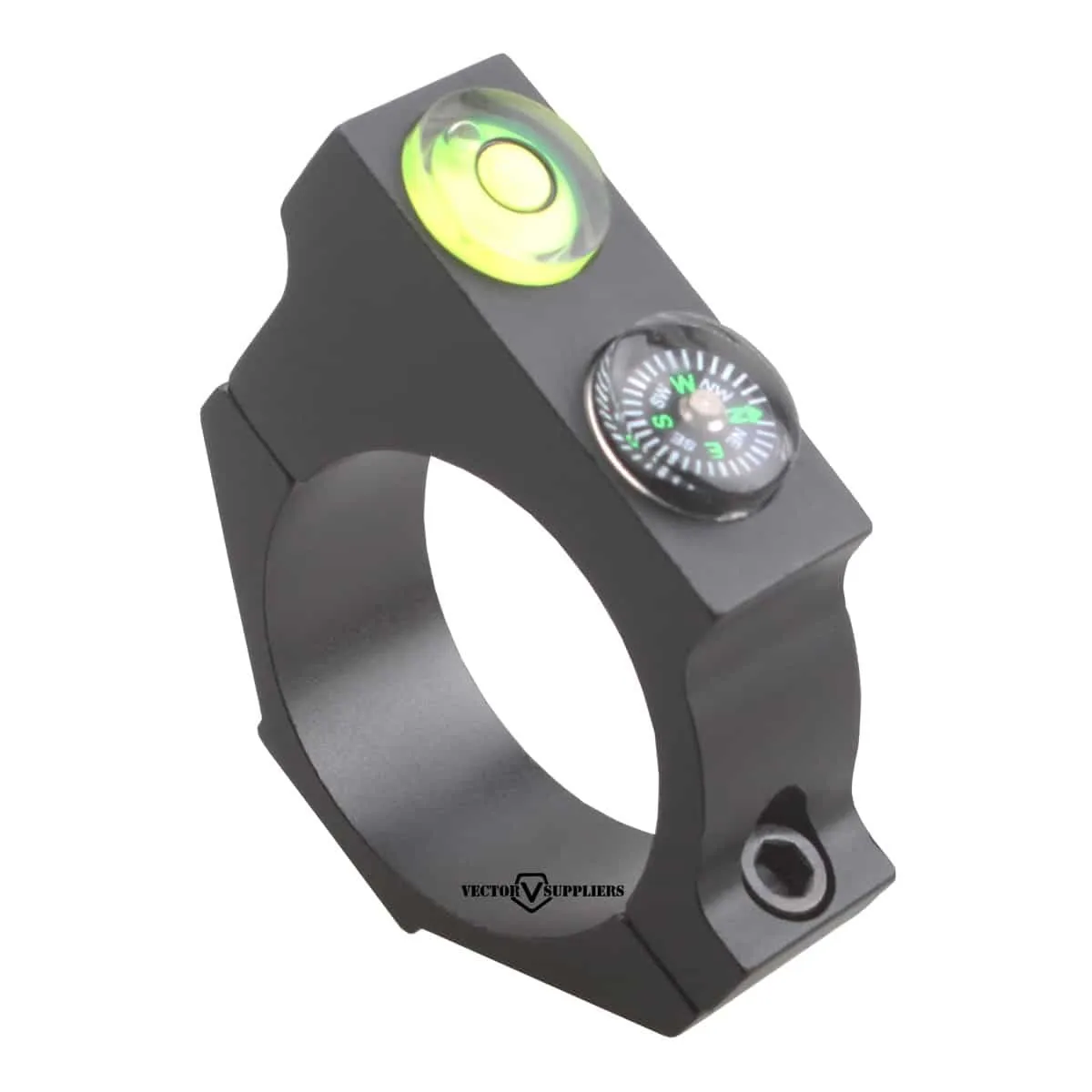 Vector Optics 25.4/30/35mm ACD Bubble Level Mount Ring With Compass Full Metal Designed For Real Fire Caliber Scope Accessories