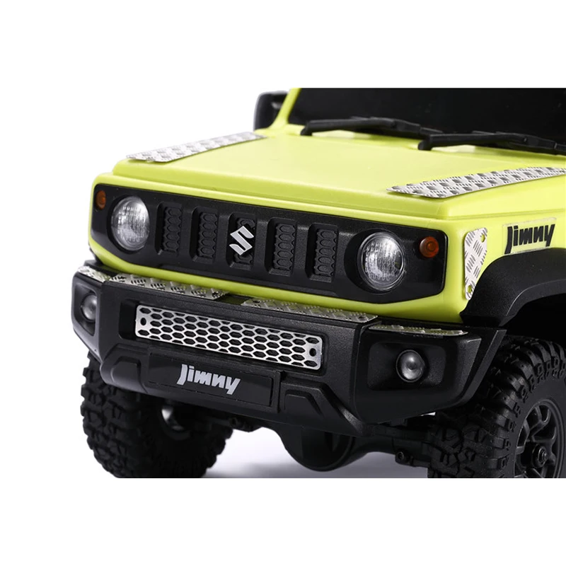 DJC 1/16 XIAOMI Jimny Front Bumper Intake Grille Cover Trim RC4WD Crawler Car Modification Upgraded Parts Accessories rc carros