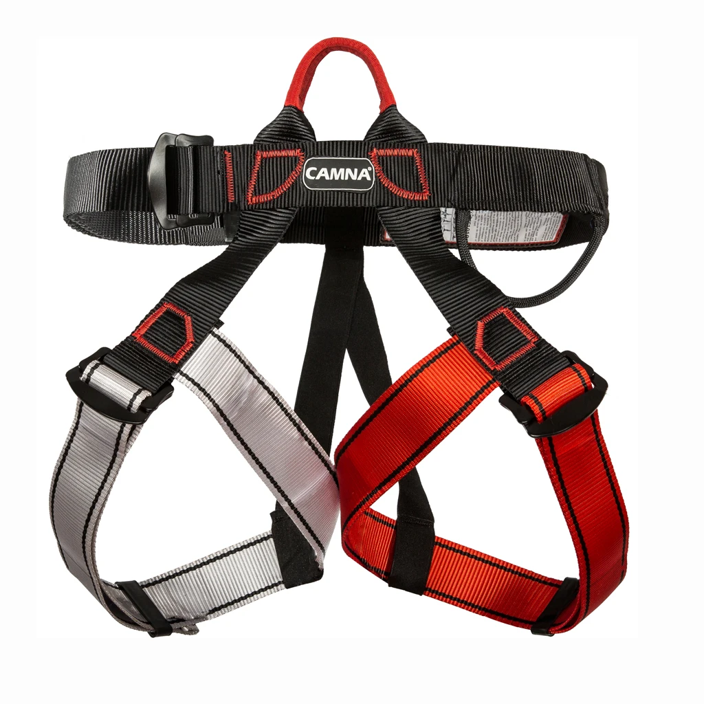 Half Body Climbing Harness Waist Safety Harness for Mountaineering Rock Climbing Rappelling Tree Climbing Strap