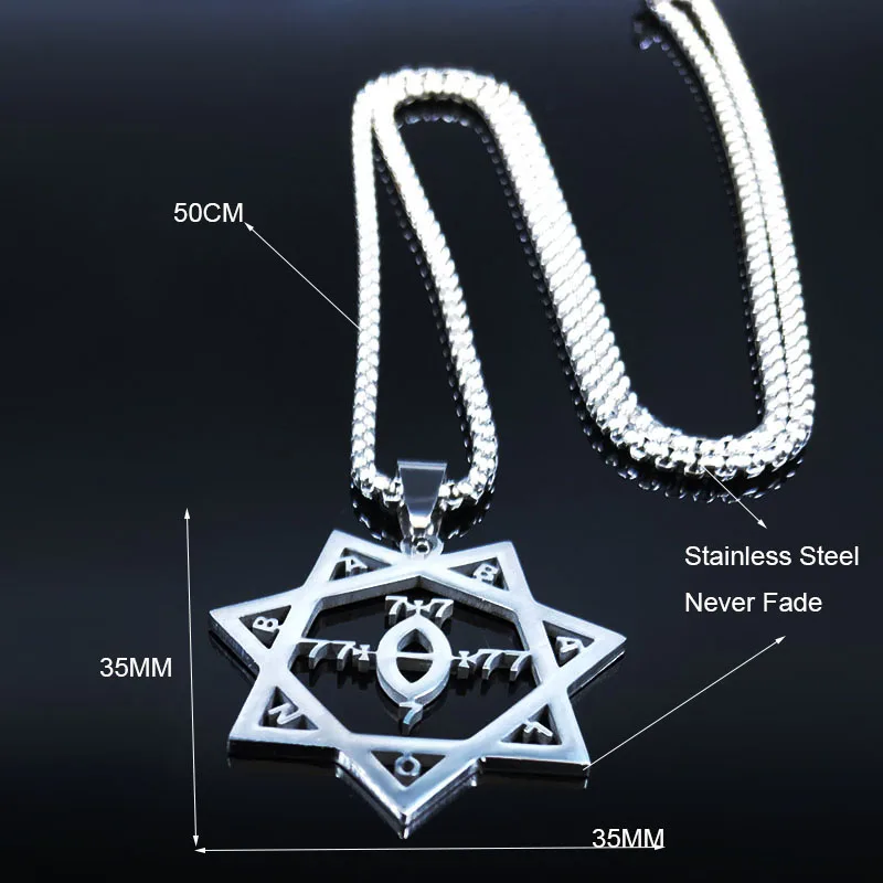 BABALON Stainless Steel Necklace for Women Silver Color Necklaces & Pendants Jewelry acero inoxidable joyeria mujer N7043SR