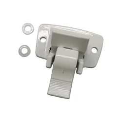 Bottom Wall Mounting Bracket Polar White Replaces Dometic 3314067.004B on A&E 8273000.401B 8273000.402B Awning Arm Hardware