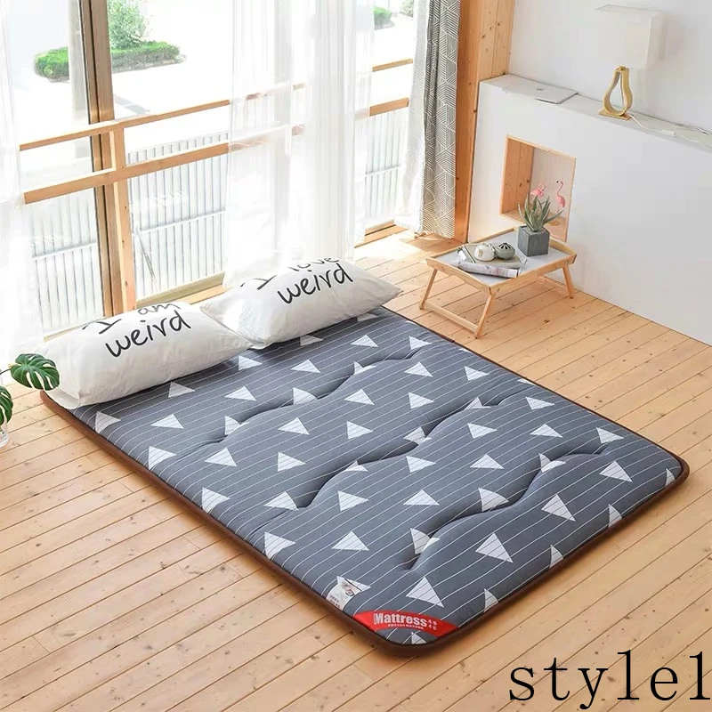 Comfortable Soft Fold Tatami Mattress student dormitory single double Bedding Mattress Topper Tatami Thick Warm Cotton Mattress