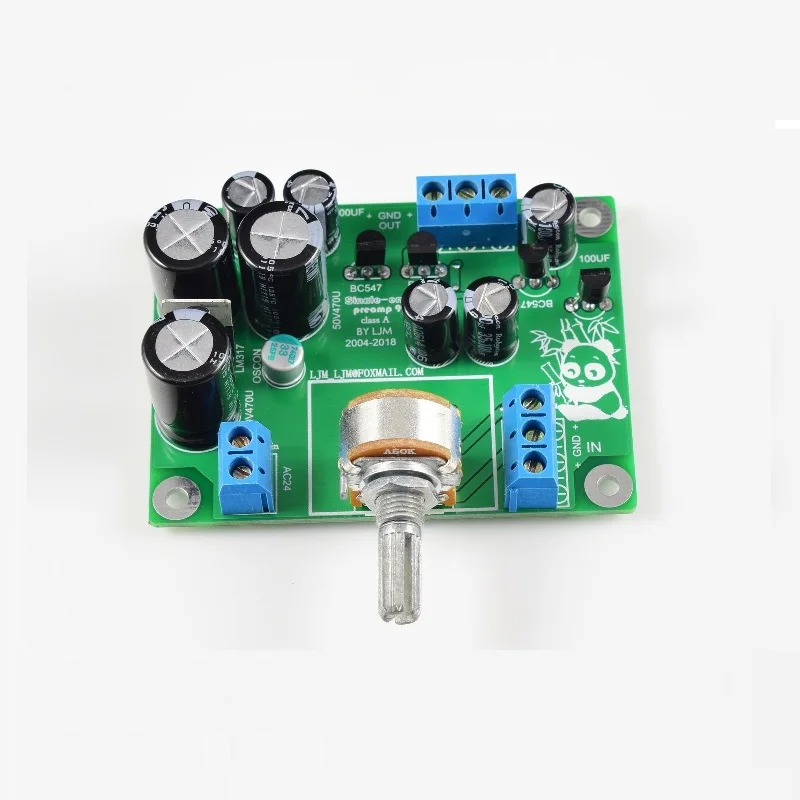 PREAMP 9 AMP Single Ended Pure Class A Transistor Preamplifier Board ALPS 27 Potentiometer Amplifier Circuit Board Preamp