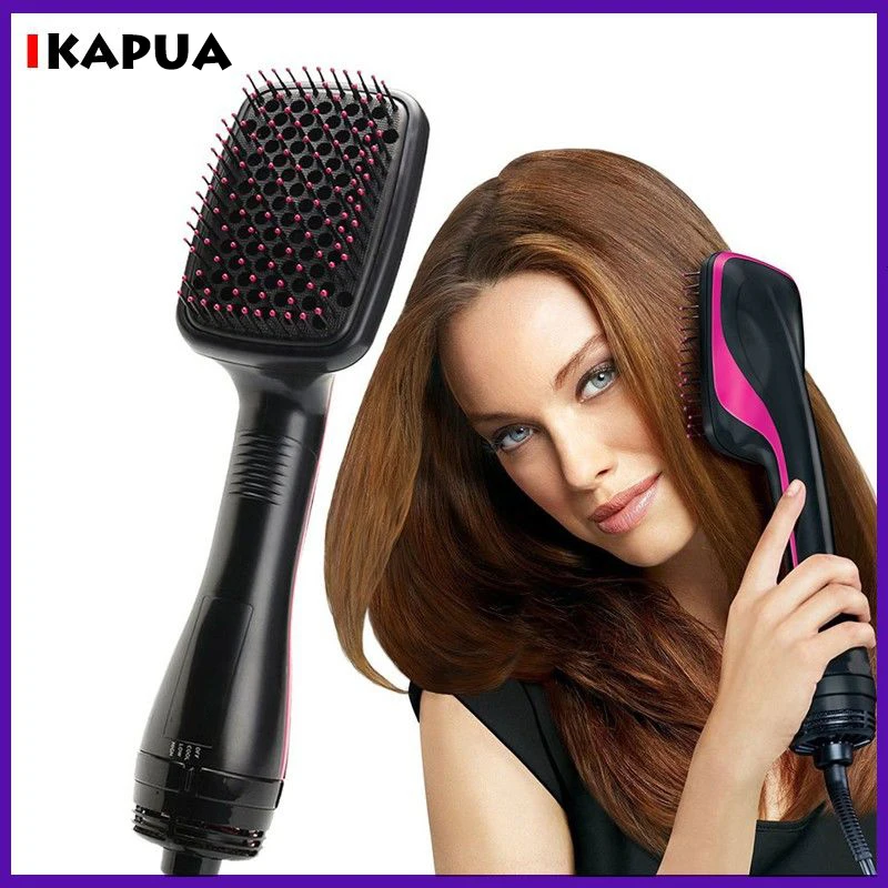 Hair Dryer Brush One Step Hair Blower Brush Electric Hot Air Brush Travel Blow Dryer Comb Professional Hairdryer Hairbrush