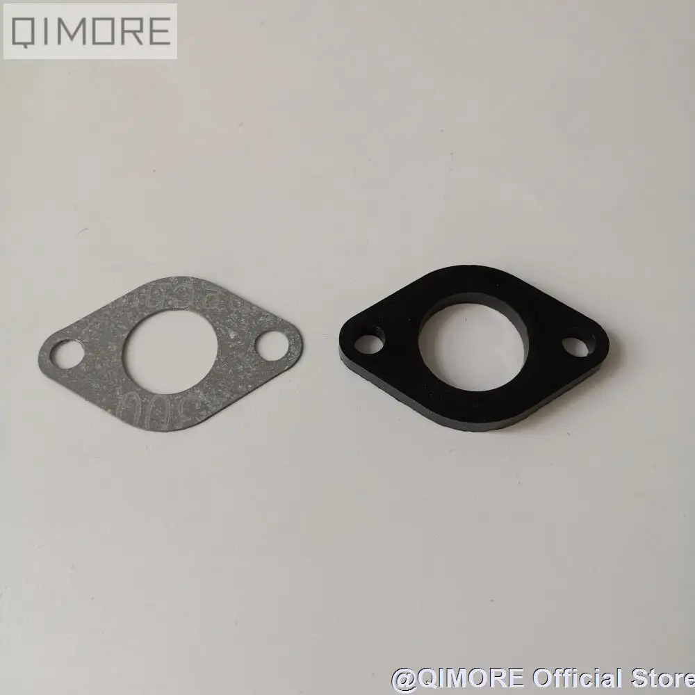 Carburetor Intake Manifold Spacer Insulator for 4 Stroke Scooter Moped 152QMI 157QMJ 1P57QMJ GY6-125 GY6-150