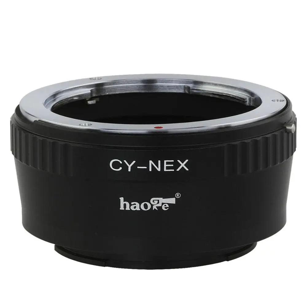 Haoge Lens Mount Adapter for Contax Yashica C/Y CY Mount Lens to Sony E-mount NEX Camera