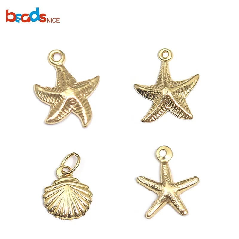 

Beadsnice ID40040smt1 Gold Filled Starfish Pendant Charms for Necklace Making Dainty Jewelry Accessories Wholesale Gift for Her