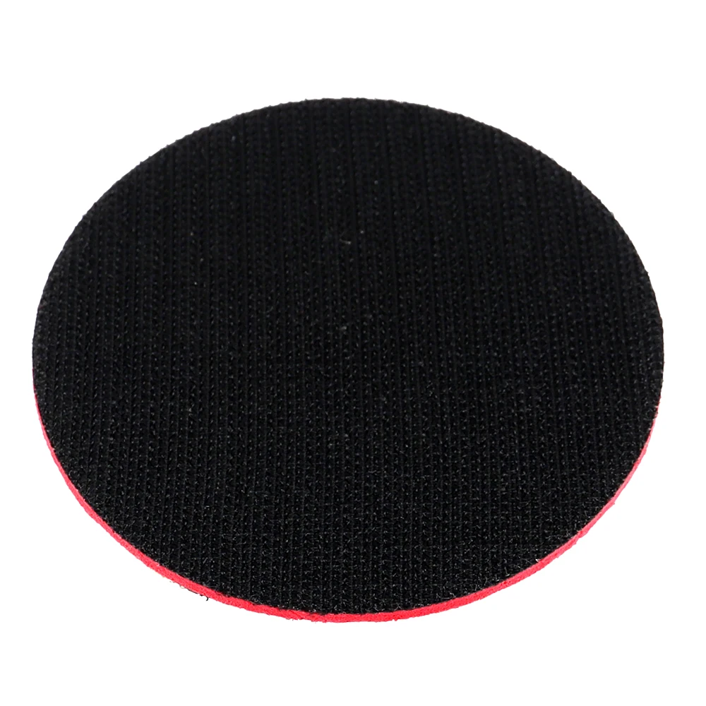 RIJILEI 4Inch Rubber Backer Pad 100mm Thin Hook & Loop Sanding Pad Pallet Angle Grinder Polisher Polishing Back-Up Pad M14/M10