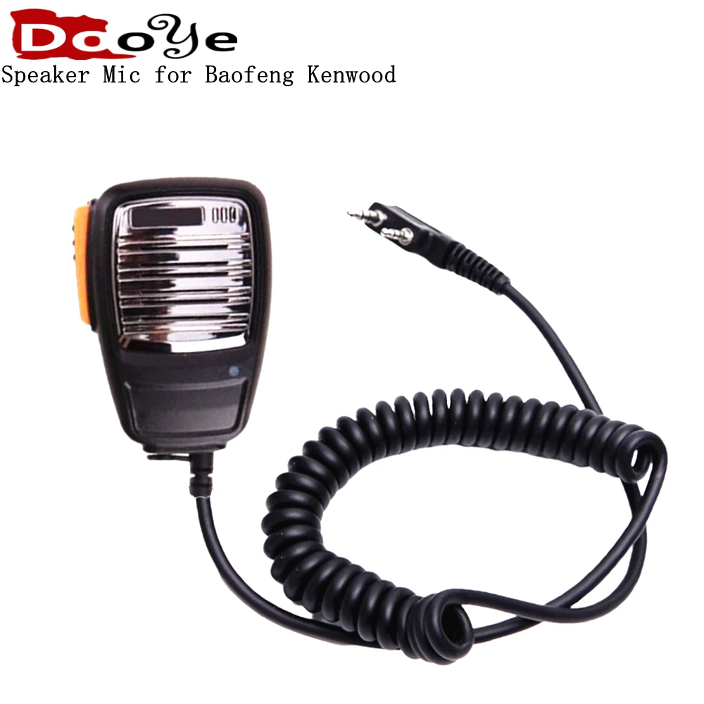 Speaker Microphone for Baofeng UV-5R BF-888S UV5R GT-3TP Kenwood TK3107 TK3207 PUXING PX-777 Radio Walkie Talkie Handheld Mic