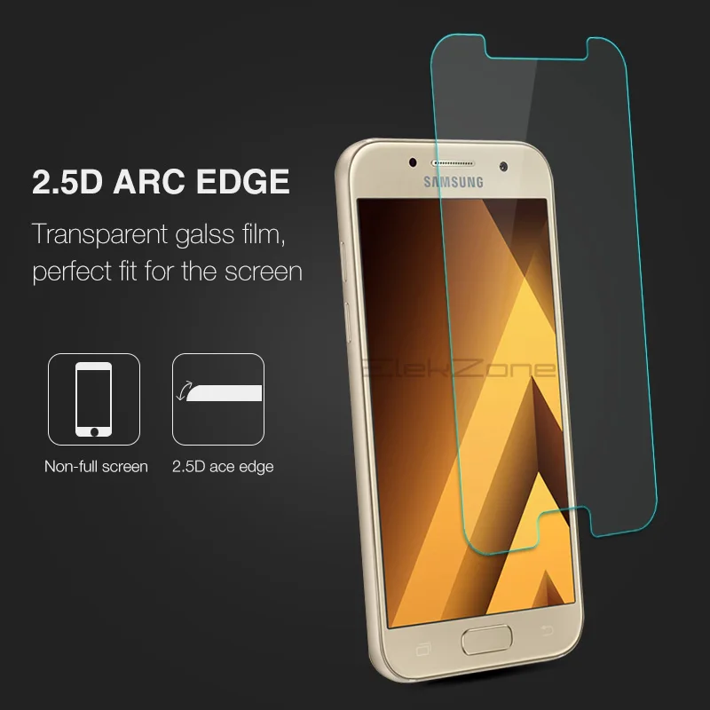 1-3 Pieces Tempered Glass For Samsung Galaxy A3 2017 SM-A320F SM-A320Y SM-A320FL Screen Protective Film For Galaxy A3 2017 A320F